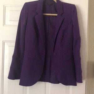 RACHEL ZOE FABULOUS PURPLE BLAZER